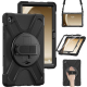 Чохол Rugged 3 Layers броньований протиударний з захистом-360 для Samsung Galaxy Tab A11+ Plus X230 X236 Чорний