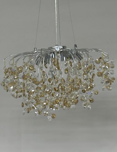 Подвесная хрустальная люстра Sirius WM-7015/800 хром