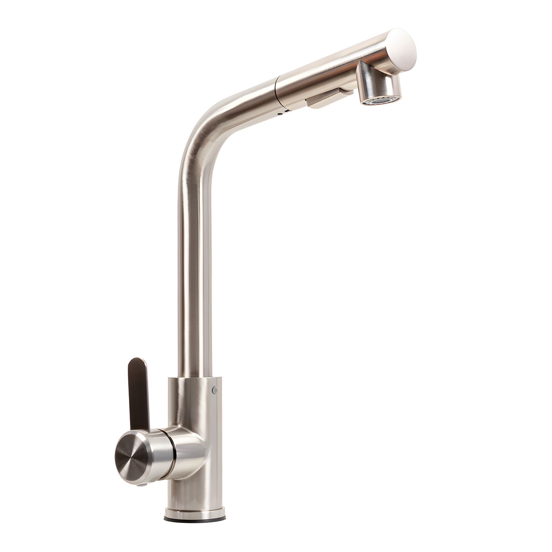 Кухонний змішувач з висувною лійкою FC-1 Platinum (brush) Кухонний змішувач з висувною лійкою FC-1 Platinum (brush)