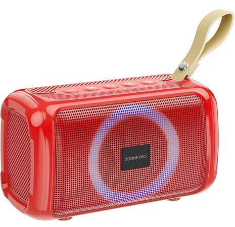 Портативна колонка BOROFONE BR17 Cool Sports BT Speaker, BT5.1, TWS, AUX, FM, TF, USB, 1200mAh, 4Hours, 5W, red Портативна колонка BOROFONE BR17 Cool Sports BT Speaker, BT5.1, TWS, AUX, FM, TF, USB, 1200mAh, 4Hours, 5W, red