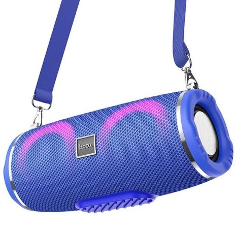 Акустика HOCO HC12 Sports BT speaker IPX4 |BT5.0, USB/AUX/TF/FM, 2h| Blue