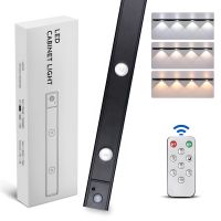 Светильник 120-4B LED /глаз кота/ с датчиком движения и освещенности, аккумулятором, пультом ДУ, алюминиевый кор., 120 см, 4Вт черный