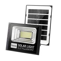 Hoco DL07 Plus на сонячній енергії, IPX67, 45W, 2000mAh, black - Вуличний світлодіодний прожектор