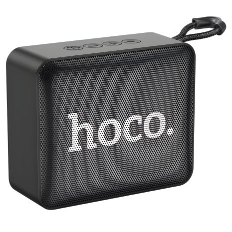 Акустика HOCO BS51 Gold brick sports BT плеєр |BT5.1, TWS, USB/AUX/TF/FM, 4h| black Акустика HOCO BS51 Gold brick sports BT плеєр |BT5.1, TWS, USB/AUX/TF/FM, 4h| black