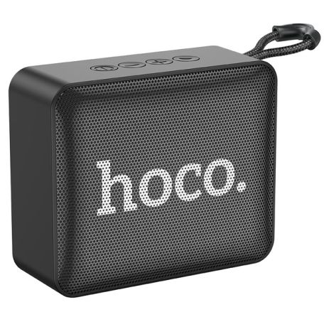 Акустика HOCO BS51 Gold brick sports BT плеєр |BT5.1, TWS, USB/AUX/TF/FM, 4h| black Акустика HOCO BS51 Gold brick sports BT плеєр |BT5.1, TWS, USB/AUX/TF/FM, 4h| black