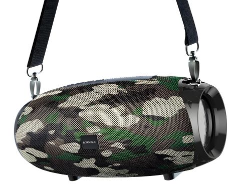 Колонка беспроводная Borofone BR12 зеленый камуфляж Колонка беспроводная Borofone BR12 зеленый камуфляж
