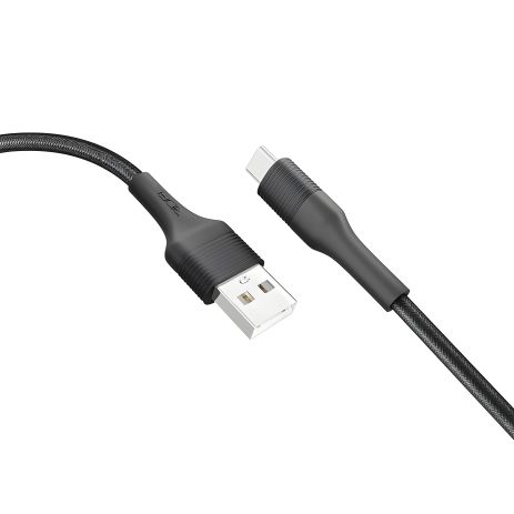 USB кабель Ridea RC-M122 Fila Type-C, 3A, 60W, 1 м, чорний