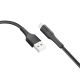 Кабель USB Ridea RC-M122 Fila Type-C, 3A, 60W, 1м, Чорний