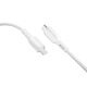 USB Ridea RC-M221 Prima, 60W, 1m, Type-C to Type-C, Білий