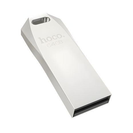 USB накопичувач Hoco UD4 64GB USB2.0 сріблястий USB накопичувач Hoco UD4 64GB USB2.0 сріблястий