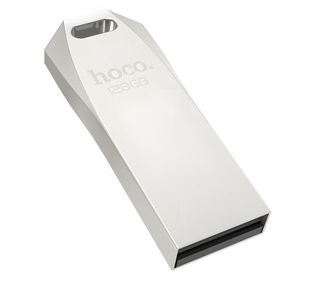 Накопичувач USB Hoco UD4, 128GB, USB2.0, сріблястий