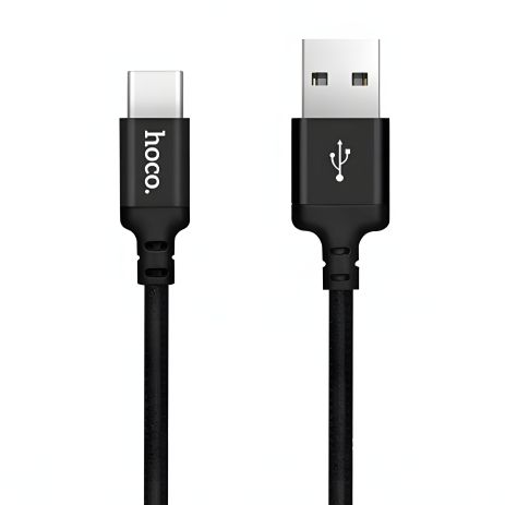 Кабель USB Hoco X14 Times Speed Type-C 1м, чёрный Кабель USB Hoco X14 Times Speed Type-C 1м, чёрный