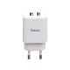 Зарядное устройство Hoco C62A Micro 2USB 2.1A белое