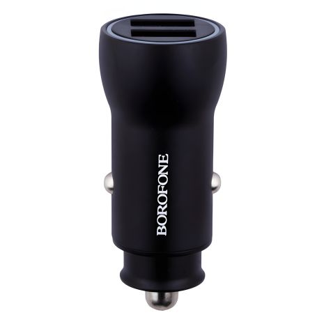 Автомобільне ЗУ Borofone BZ9 2USB 3.1A Black Автомобільне ЗУ Borofone BZ9 2USB 3.1A Black