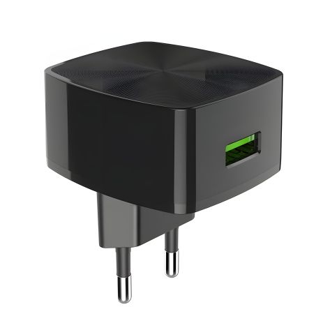 Зарядное устройство Hoco C70A Cutting-Edge QC3.0 3A 18W 1USB black Зарядное устройство Hoco C70A Cutting-Edge QC3.0 3A 18W 1USB black