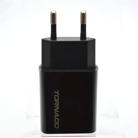 Зарядное устройство 2в1 Tornado TD-14 1USB Type-C Чёрный