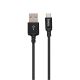 Кабель USB Hoco X14 Times Speed, MicroUSB, 1m, Чорний Кабель USB Hoco X14 Times Speed, MicroUSB, 1m, Чорний