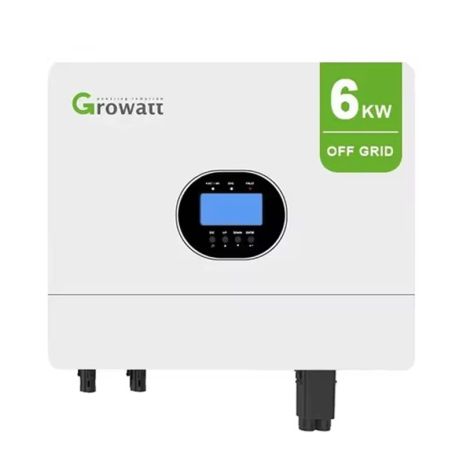 Автономный инвертор 6 кВт солнечный off-grid Growatt SPF 6000 ES PLUS, 6000W 48V 100A