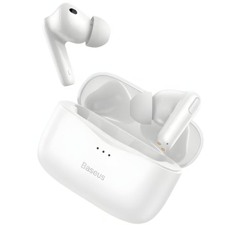 Навушники Bluetooth BASEUS SIMU ANC S2 | 42/480mAh, 6/24 годин (NGS2-02) білий