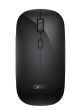 XO M7 Fashion Smooth Wireless Миша, 2.4G, 2хААА Чорний