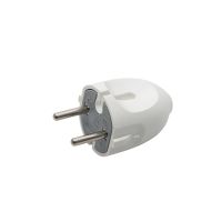 Мережна вилка 10А/250V без заземлення VIROK 09V003