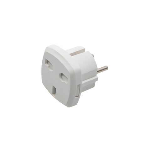 Вилка-переходник электросетевая "Британский стандарт" ТМ 10А/250V VIROK 09V009 Вилка-переходник электросетевая "Британский стандарт" ТМ 10А/250V VIROK 09V009