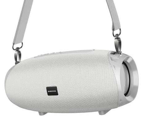 Портативна колонка BOROFONE BR12, BT5.0, AUX USB, TF, FM, 10W, 2.5h, Amplio sports wireless speaker Grey