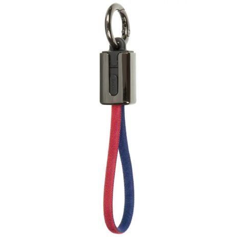 USB Кабель HOCO U36 USB - MicroUSB (0.2М) (червоно-синій)