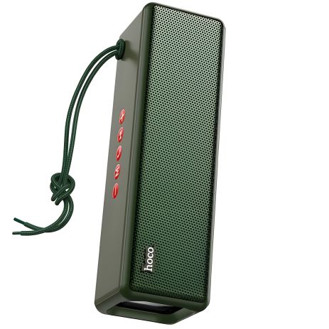 Акустика HOCO HC3 Bounce sports wireless speaker IPX4 | BT, TWS, AUX, FM, TF, USB | темно-зелений Акустика HOCO HC3 Bounce sports wireless speaker IPX4 | BT, TWS, AUX, FM, TF, USB | темно-зелений