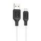 Кабель USB HOCO X90 USB - MicroUSB, 2.4А, 1М, білий Кабель USB HOCO X90 USB - MicroUSB, 2.4А, 1М, білий
