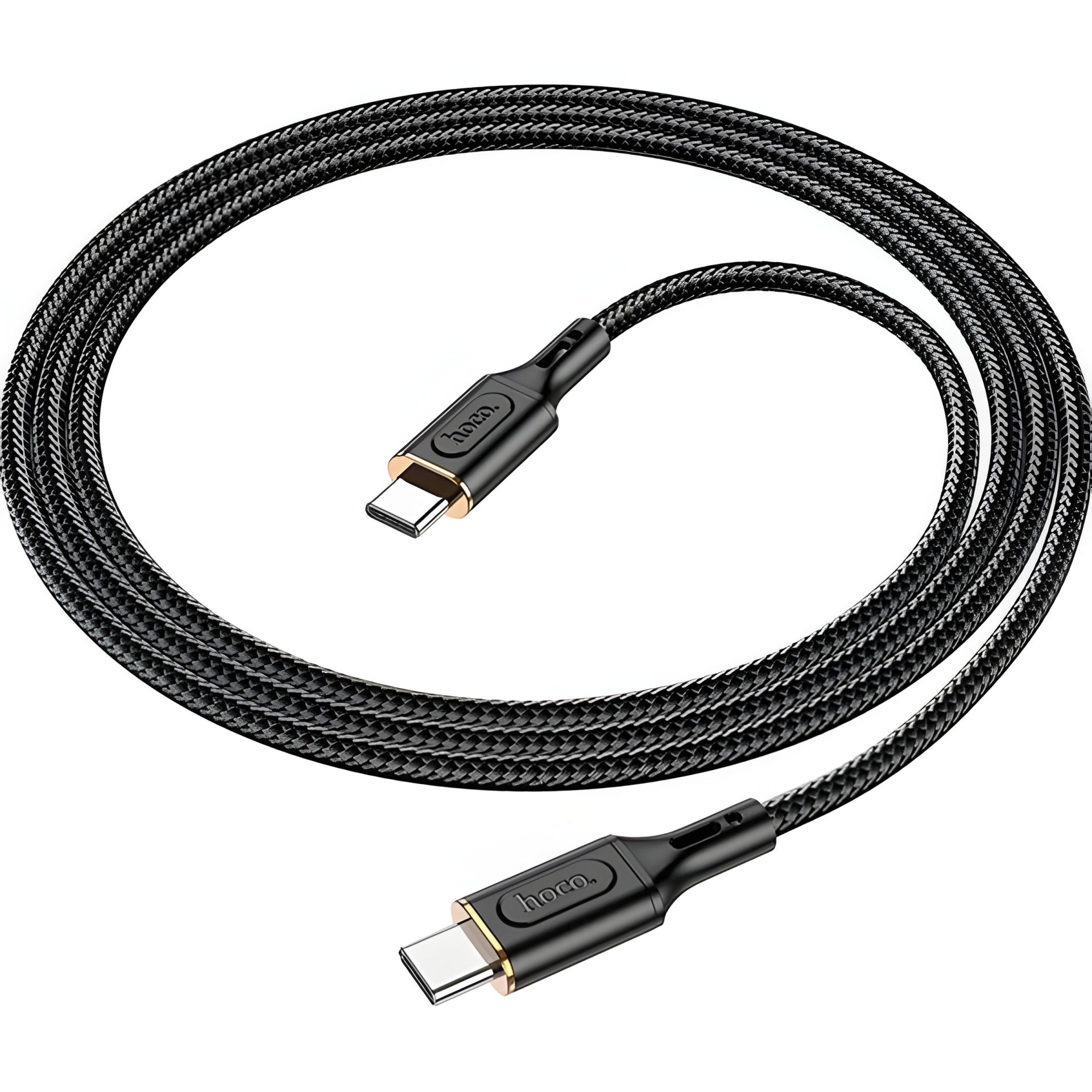 USB Кабель HOCO X95 Type-C - Type-C 60W чорний USB Кабель HOCO X95 Type-C - Type-C 60W чорний