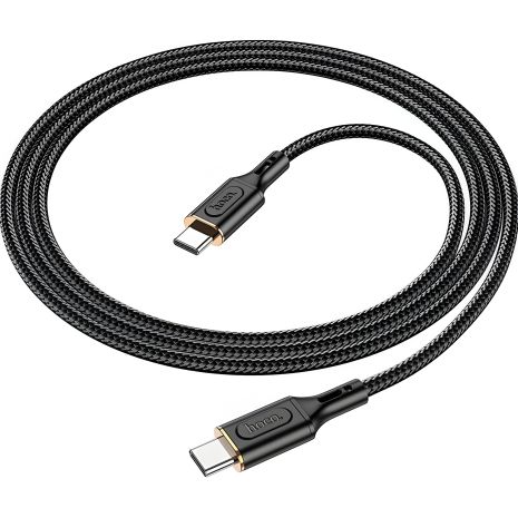 USB Кабель HOCO X95 Type-C - Type-C 60W чорний USB Кабель HOCO X95 Type-C - Type-C 60W чорний