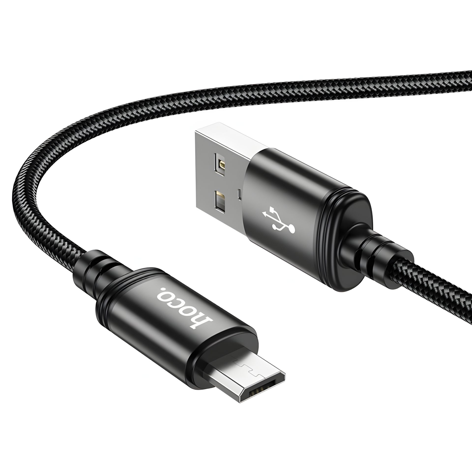 USB Кабель HOCO X89 USB - MicroUSB чорний USB Кабель HOCO X89 USB - MicroUSB чорний
