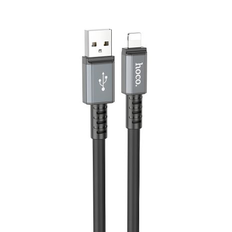 USB Кабель HOCO X85 USB - Lightning (1М) черный USB Кабель HOCO X85 USB - Lightning (1М) черный