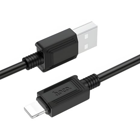 Кабель USB HOCO X73 USB - Lightning, 1м, чорний Кабель USB HOCO X73 USB - Lightning, 1м, чорний