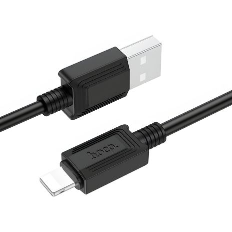 USB Кабель HOCO X85 Lightning - USB (1М) черный USB Кабель HOCO X85 Lightning - USB (1М) черный