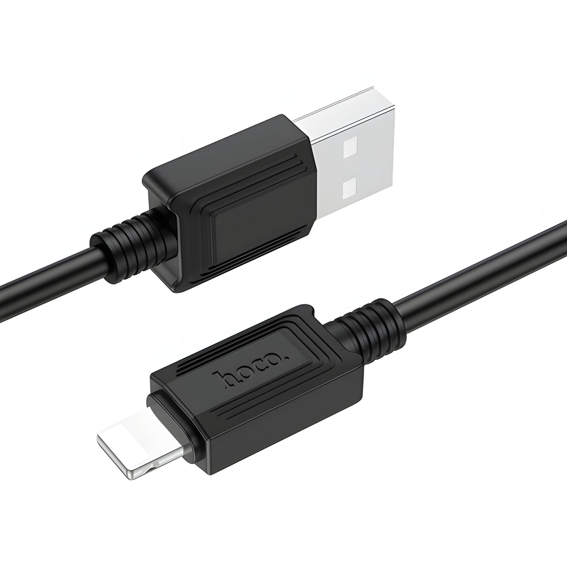 USB кабель HOCO X73 Lightning, 1 м, чорний USB кабель HOCO X73 Lightning, 1 м, чорний