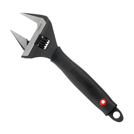 Разводной ключ 200 мм с обрезиненной рукояткой, раскрытие 38 мм, Cr-V, STORM INTERTOOL XT-0045 Разводной ключ 200 мм с обрезиненной рукояткой, раскрытие 38 мм, Cr-V, STORM INTERTOOL XT-0045