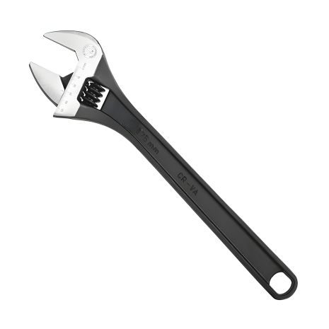 Розвідний ключ, Cr-V, 380 мм, чорний, фосфатований INTERTOOL XT-0065