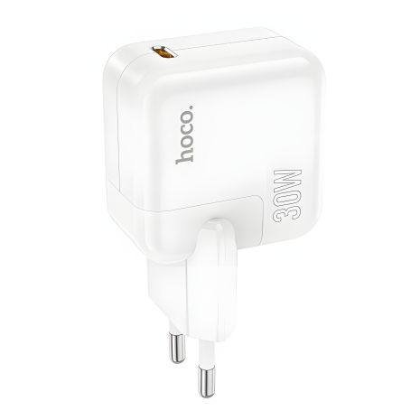 Зарядка PD30W Hoco Advantage C112A, Сетевой блок Белый
