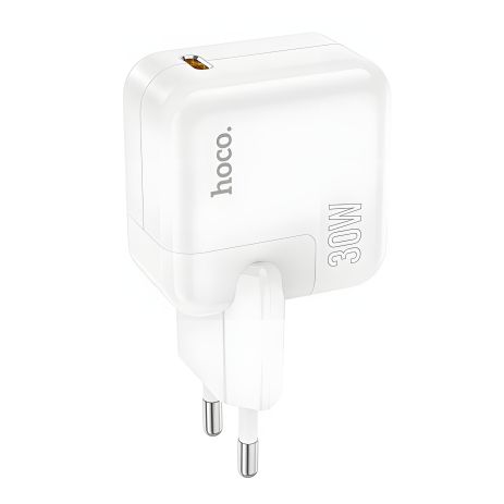 Сетевое Зарядное Устройство Hoco C112A Advantage PD30W Белый Сетевое Зарядное Устройство Hoco C112A Advantage PD30W Белый