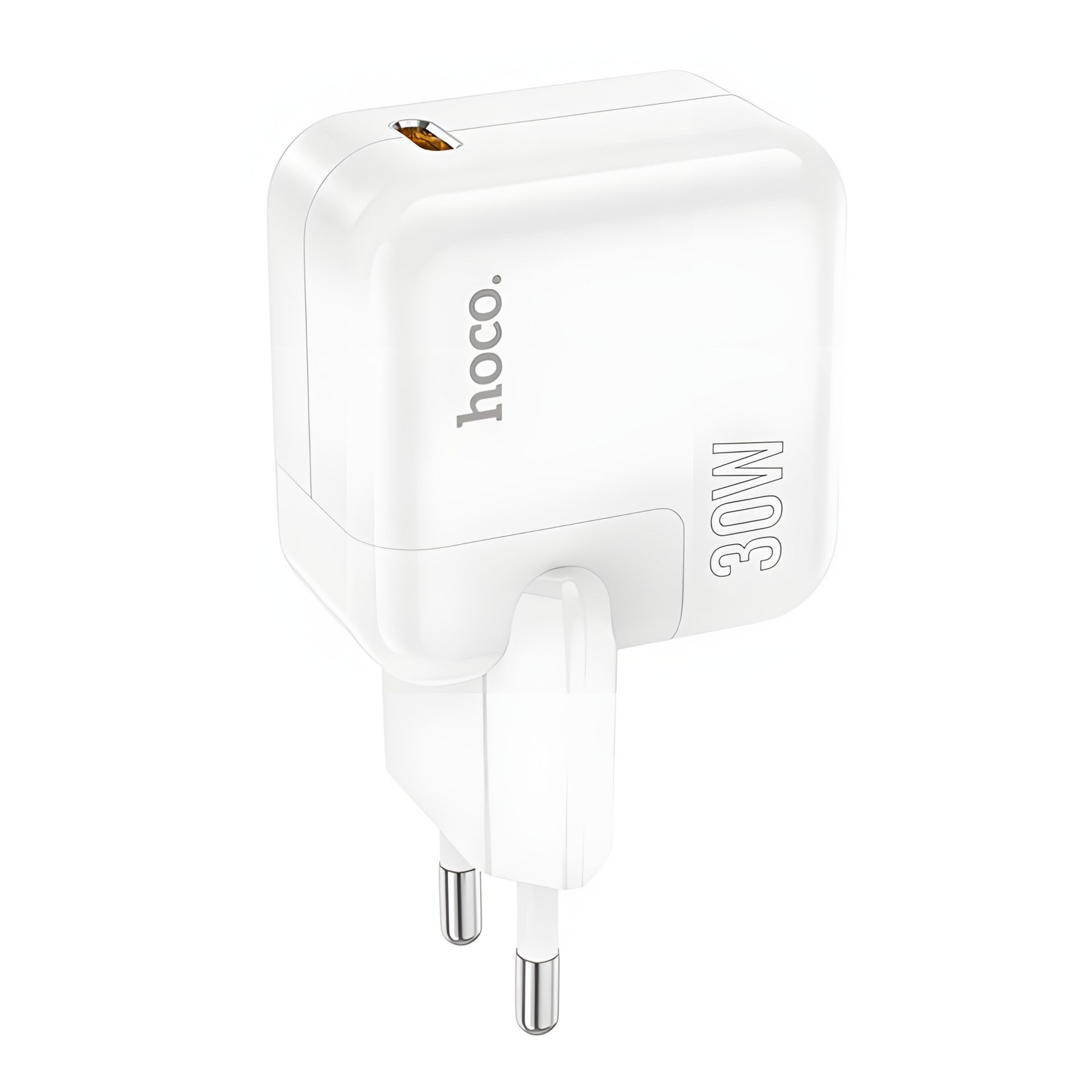 Зарядка PD30W Hoco Advantage C112A, Сетевой блок Белый Зарядка PD30W Hoco Advantage C112A, Сетевой блок Белый