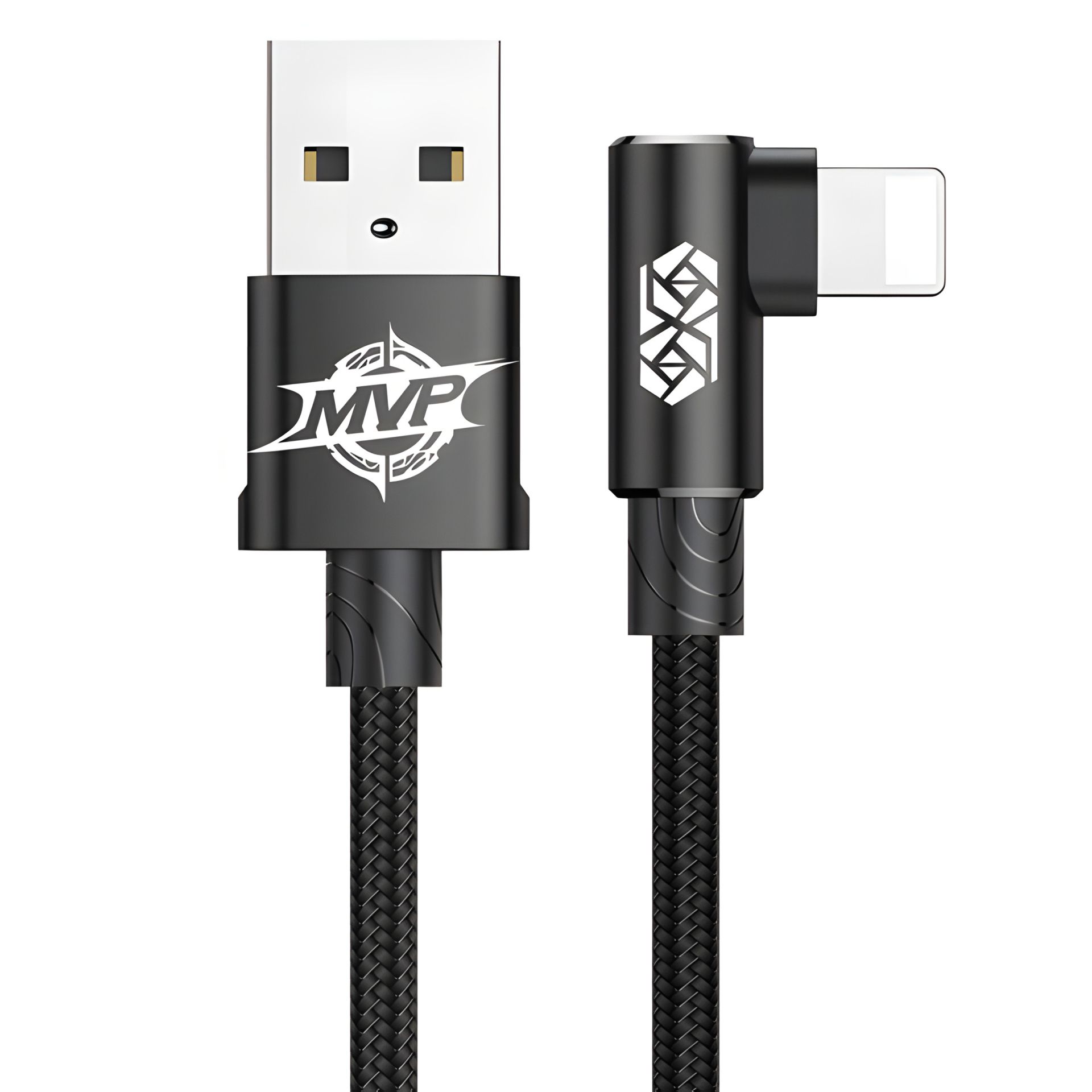 USB Baseus MVP Elbow CALMVP Lightning 2A 1m Чорний, 01 USB Baseus MVP Elbow CALMVP Lightning 2A 1m Чорний, 01