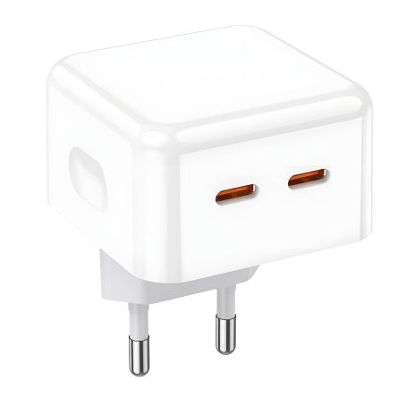 Borofone BA76A Source Мережевий Зарядний пристрій PD/QC 35W Білий