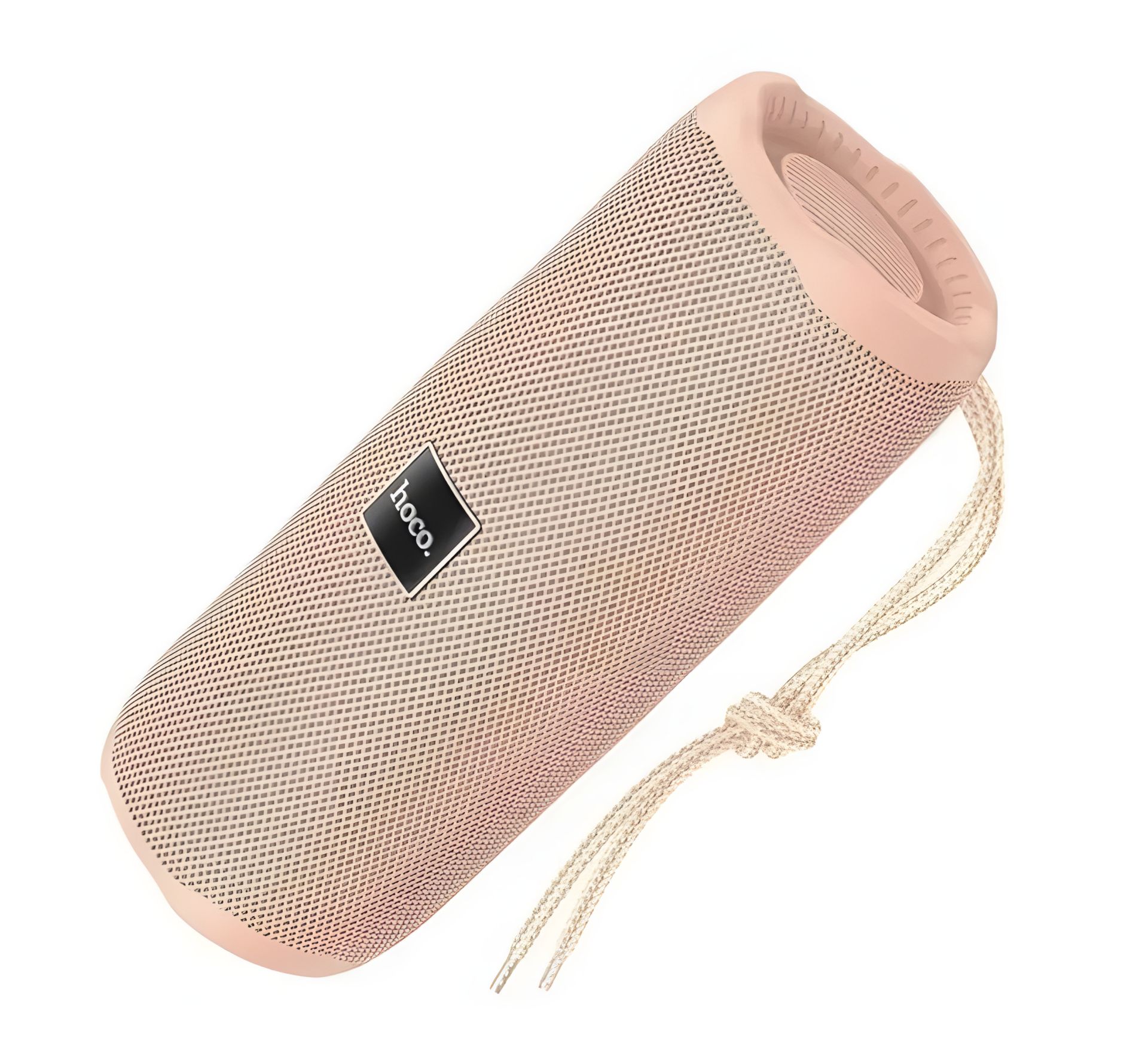 Бездротова колонка Hoco HC16, IPX4, BT5.3, AUX, FM, USB, TF, 5Wx2, 1200mAh, 3 години, рожева Бездротова колонка Hoco HC16, IPX4, BT5.3, AUX, FM, USB, TF, 5Wx2, 1200mAh, 3 години, рожева