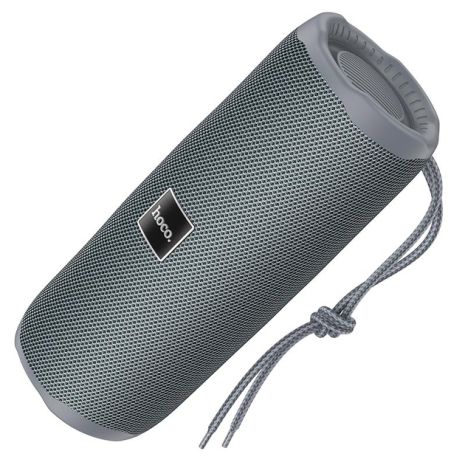 Бездротова колонка Hoco HC16, IPX4, BT5.3, AUX, FM, USB, TF, 5Wx2, 1200mAh, 3h, сіра Бездротова колонка Hoco HC16, IPX4, BT5.3, AUX, FM, USB, TF, 5Wx2, 1200mAh, 3h, сіра