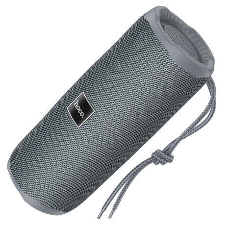 Бездротова колонка Hoco HC16, IPX4, BT5.3, AUX, FM, USB, TF, 5Wx2, 1200mAh, 3h, сіра Бездротова колонка Hoco HC16, IPX4, BT5.3, AUX, FM, USB, TF, 5Wx2, 1200mAh, 3h, сіра