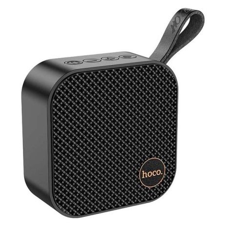 Бездротова колонка Hoco HC22, BT5.2, AUX, TF, USB, FM, 4h, чорна