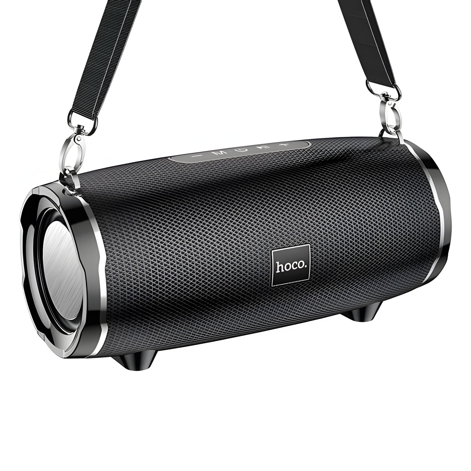 HC5 Hoco Бездротова колонка BT5.0, AUX, FM, TF, USB, 3.5Hours, 3600mAh, чорна HC5 Hoco Бездротова колонка BT5.0, AUX, FM, TF, USB, 3.5Hours, 3600mAh, чорна