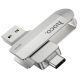 USB накопичувач Hoco UD10 64GB Wise Type-C/ USB3.0 сталевий USB накопичувач Hoco UD10 64GB Wise Type-C/ USB3.0 сталевий